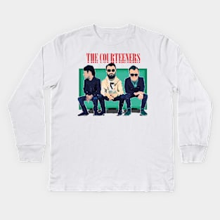 The Courteeners Group Art For Rock Music Lover, Kids Long Sleeve T-Shirt